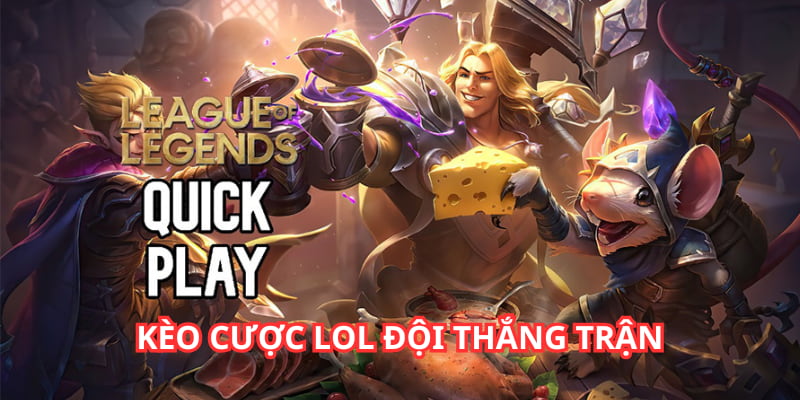 Lựa chọn đội chiến thắng trong trận khi cá cược Liên Minh Huyền Thoại